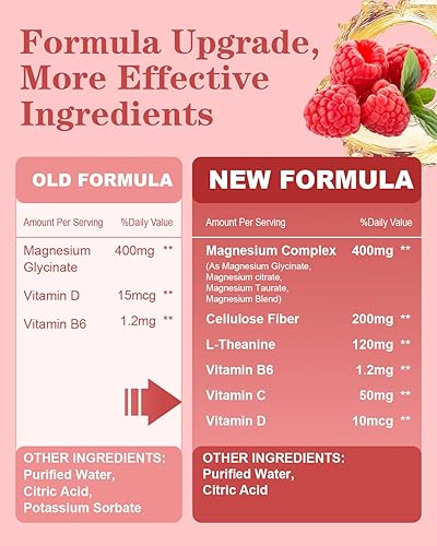 Miniatura 2 de Suplemento complejo de magnesio, 400 mg de mezcla de vitaminas de glicinato de magnesio, malato y citrato para mujeres y hombres, alta absorción,