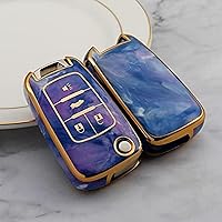 Vista 10 de TPU Jade Pattern Car Key Cover Case, for Buick for Aveo Trax for Opel Astra Corsa H J G Meriva Zafira Antara