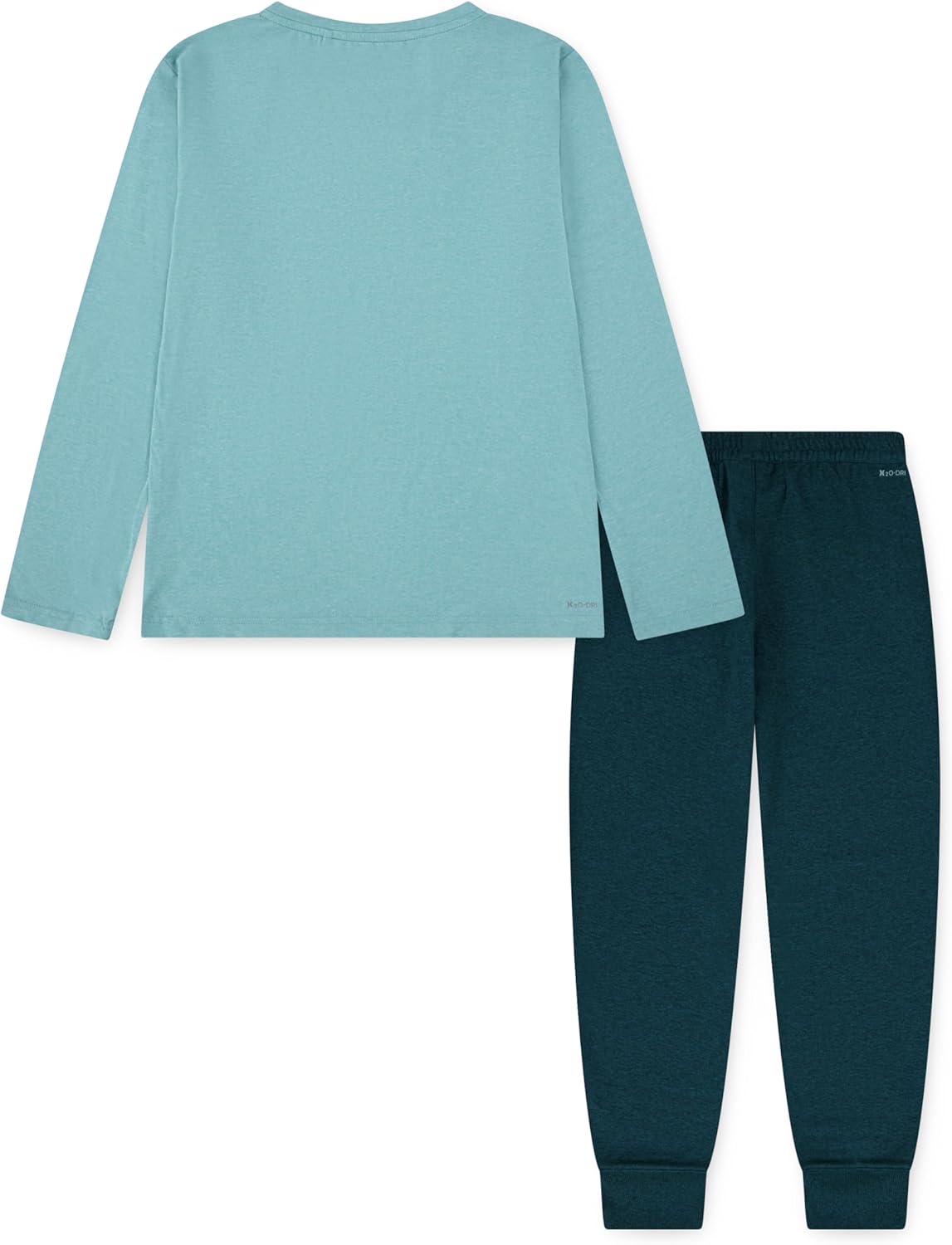 Hurley boys Long Sleeve Soft Basic T-shirt and Joggers 2-piece Outfit Set - Image 2