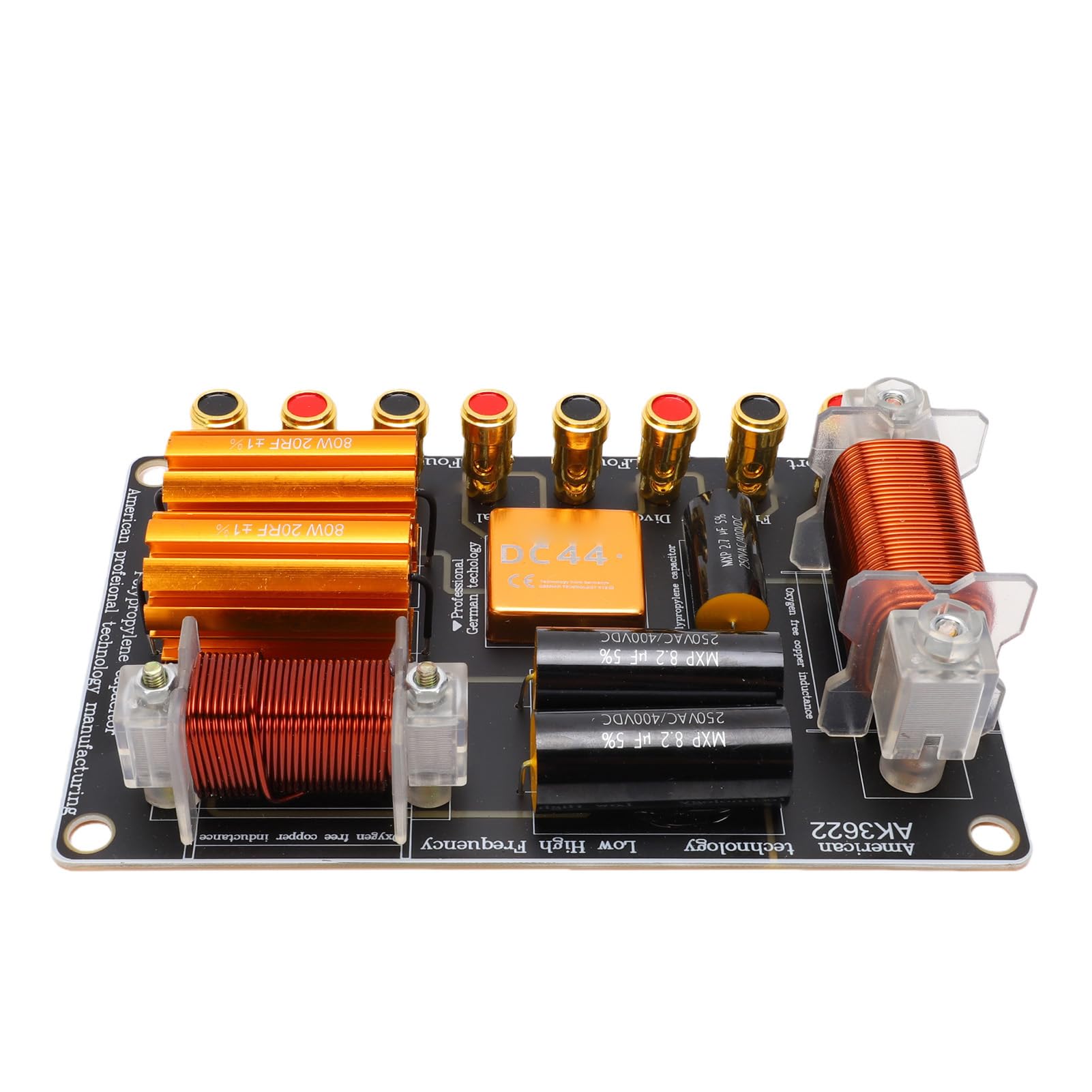 Speaker Crossover 1500W, Dual 10 to 12 Inch