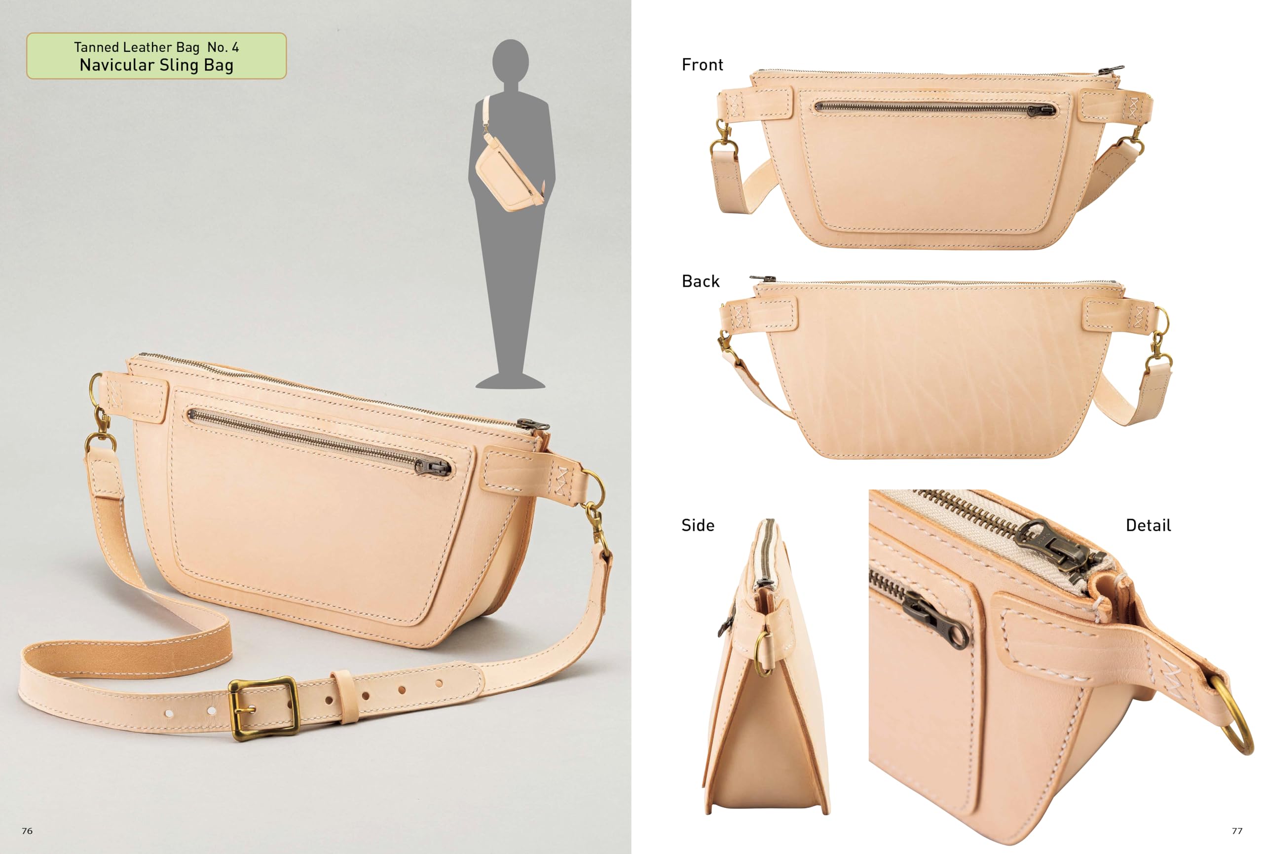 Crafting Leather Totes, Backpacks & Bags: Detailed Patterns & Step-By-Step Instructions for 18 Projects