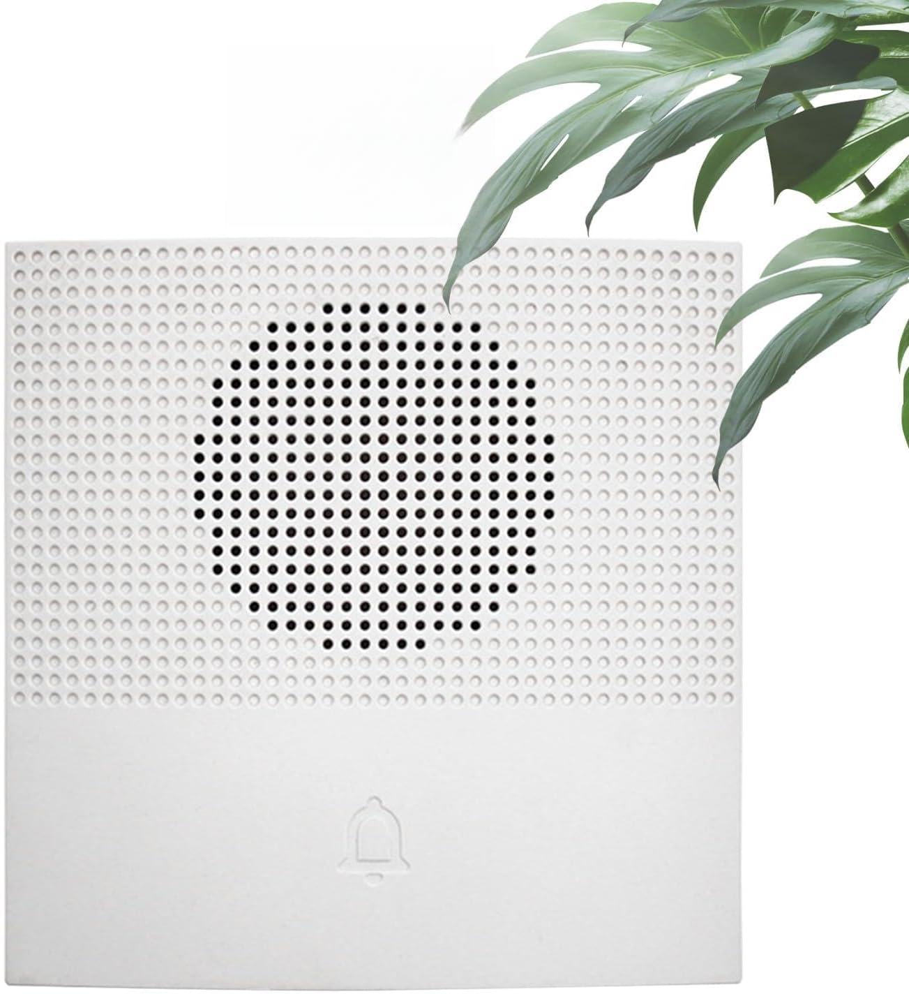 Door Ring Bell - Classroom Chime 38 Ringtones, DC12V Wired Alarm Balance Feature, Compact Wall Mounted Comfort Style, Functional Organizer Gear, Reusable Supply for Apartment, Garage, Warehouse