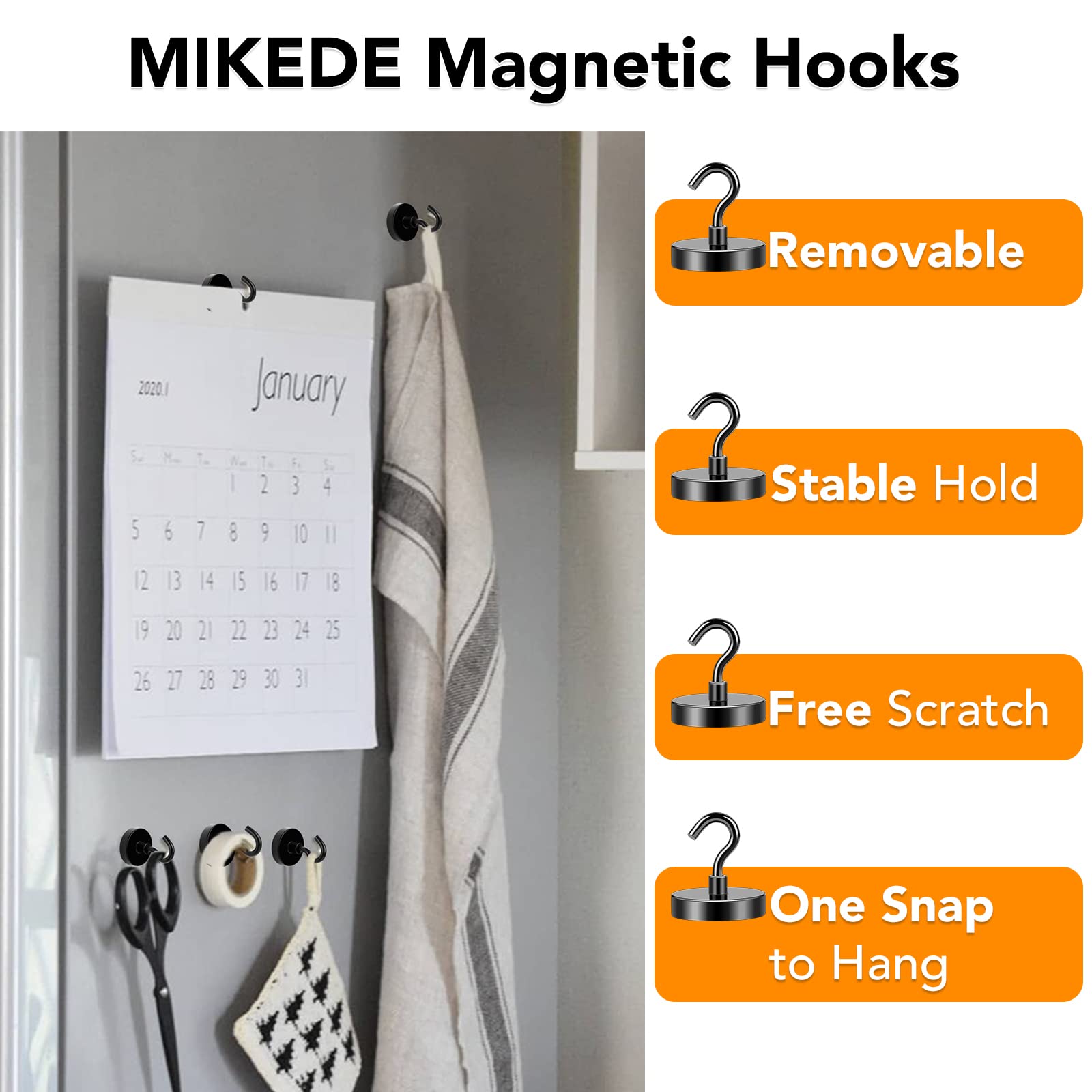 Magnetic Hooks for Cruise Cabin - 120Lbs Strong! -2