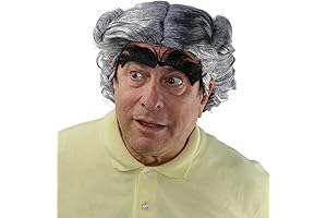 Who Christmas Wig and Eyebrow Who Costume Accessories