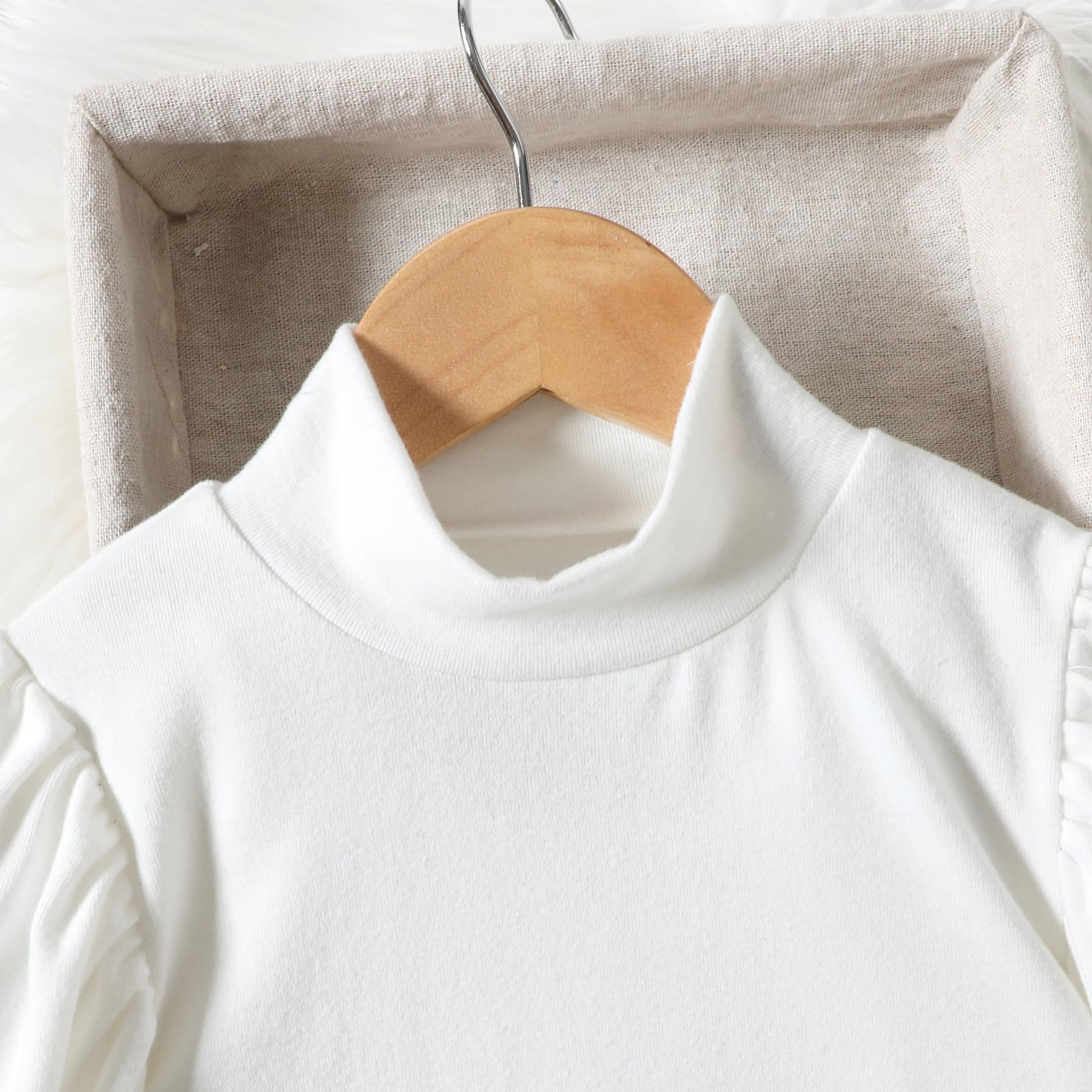 Miipat Completini Bambina Set di Vestiti Autunno Inverno Bambini Ragazze Abiti Maniche Lunghe Pullover con Mini Gonne Set di Abbigliamento Abiti per Ragazze