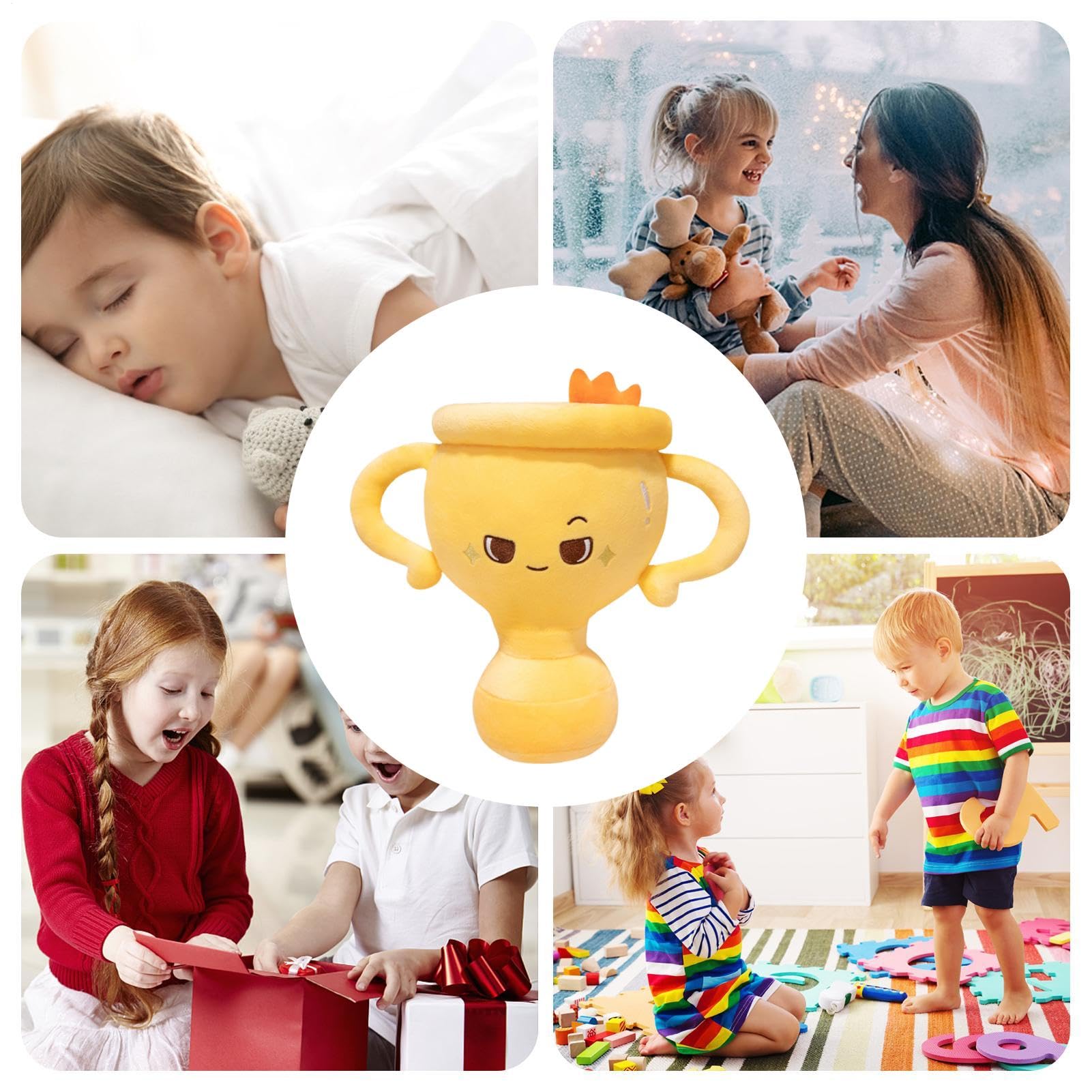 Trofeo di peluche – Risparmio di peluche, Trofeo di peluche | Multifinection Accompagnante il Peluche per gli adulti, Cartoon Throw Cartoon Decorativo
