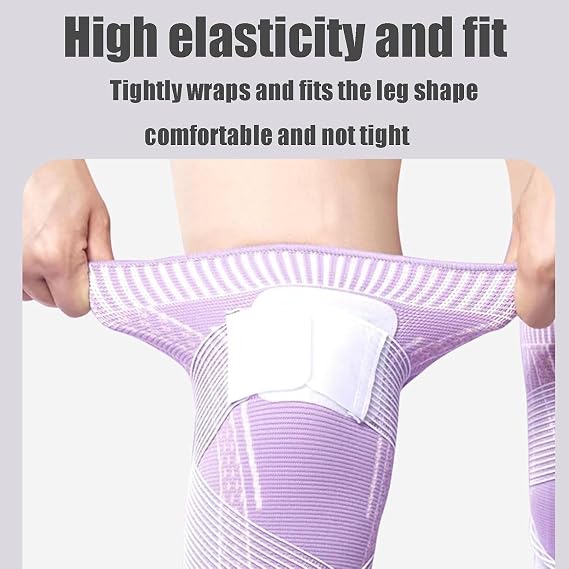 Knee Compression Sleeve,Best Knee Brace, Knee Sleeve, Knee Compression Sleeve for Women and Men,Knee Support Sleeve (Pink,M)