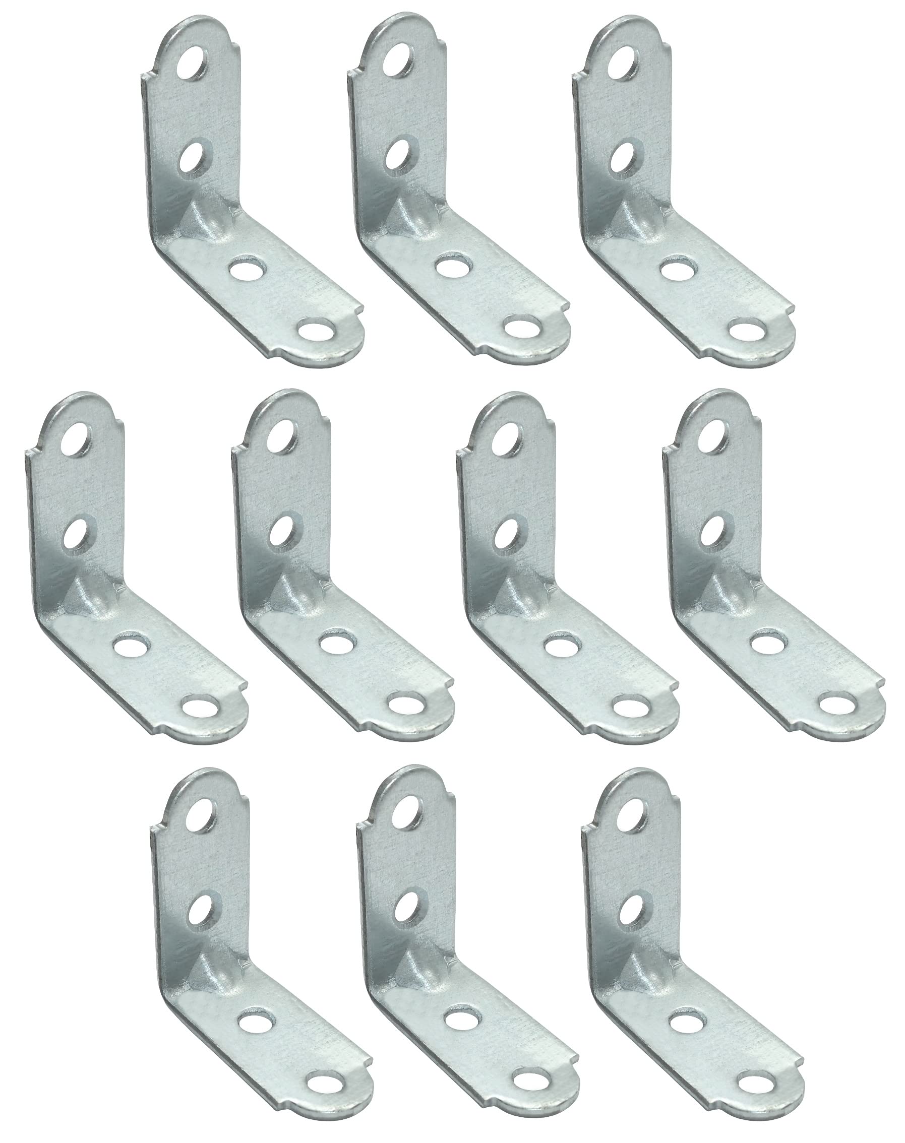 AERZETIX - Lot De 4 équerres De Fixation Plaques D'assemblage à 90