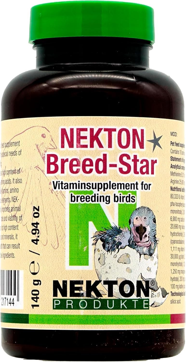 Nekton Breed-Star Breeding Supplement for Birds 320g / 11.29oz, Off White