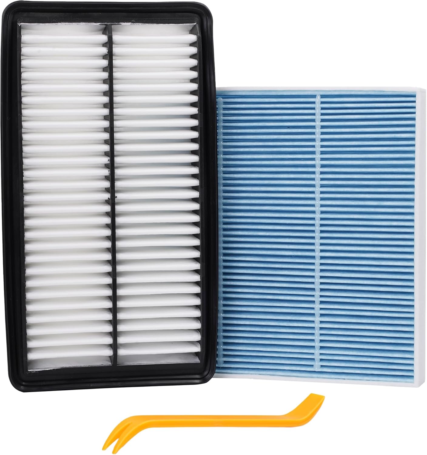 Engine Air Filter&Cabin Air Filter Combo Pack-Compatible with Honda Pilot 2016-2022,Ridgeline 2017-2025,Passport 2019-2025/Acura MDX 2016-2020-CF10134&CA12061