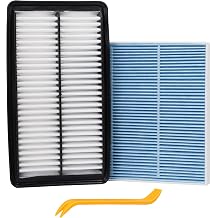 Engine Air Filter&Cabin Air Filter Combo Fits Honda Pilot 2016-2022,Ridgeline 2017-2025,Passport 2019-2025/Acura MDX 2016-2020-CF10134&CA12061