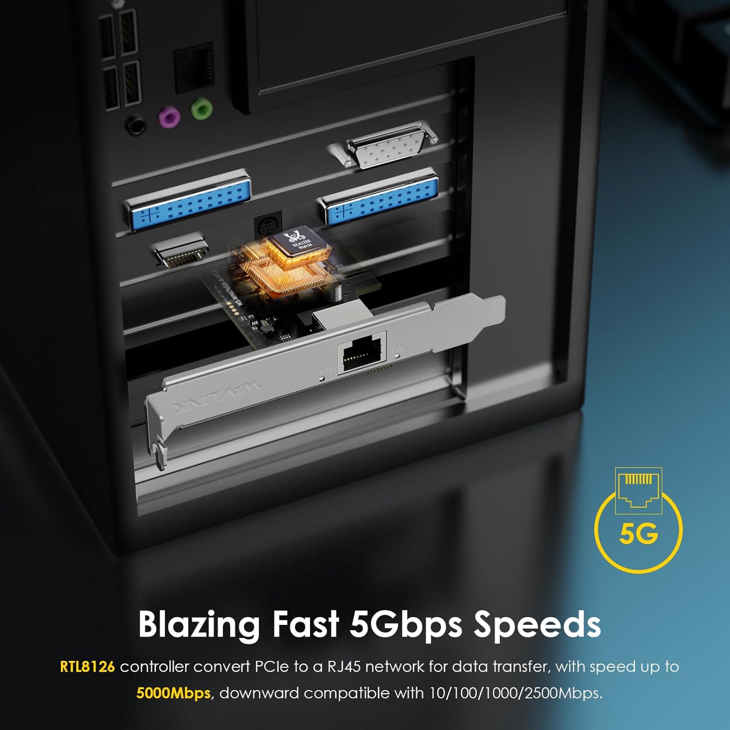 WAVLINK Placa de Rede PCIe 5 GB: Review após 30 dias de uso