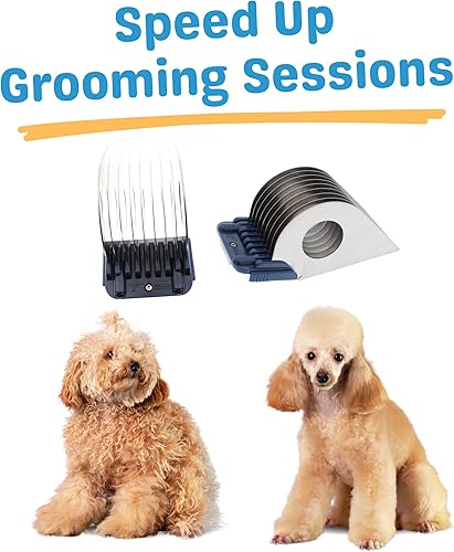 Miniatura 4 de Accesorio de protección de cortapelos de animales de 1.969 in o 2 pulgadas (no compatible con cuchilla 5 en 1) para cortapelos serie A5 Hoja de