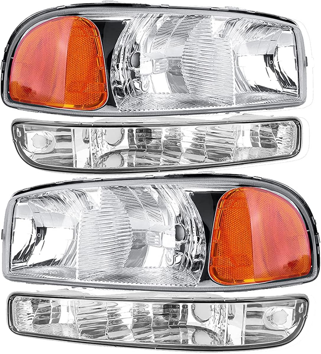 Sell 99-02 GMC SIERRA 00-06 YUKON SMOKE FOG LIGHTS LAMPS PAIR In Los - Foto 5