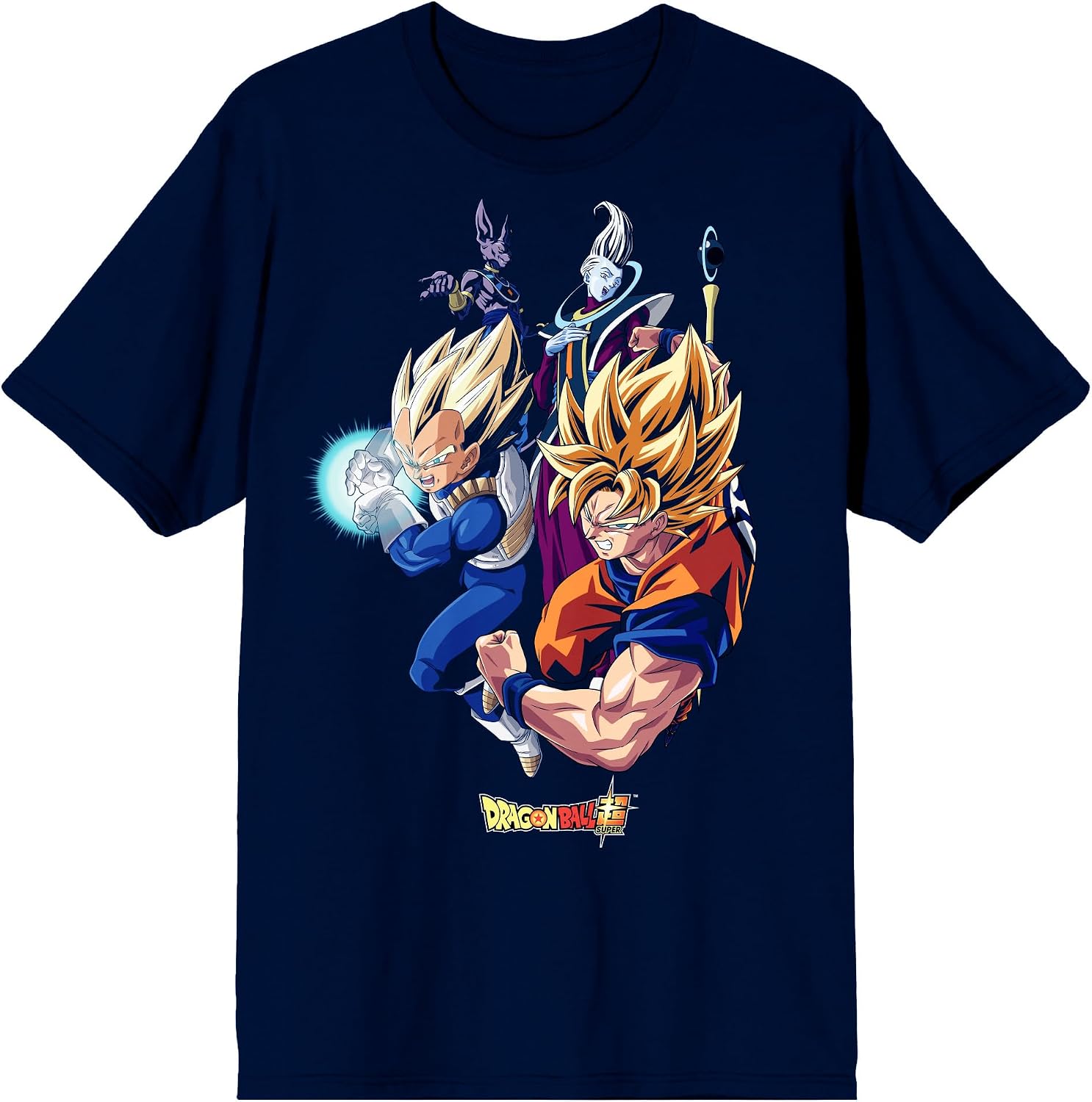 Dragon Ball Z T-Shirt Men's Warrior Surge Adult Short Sleeve Tee