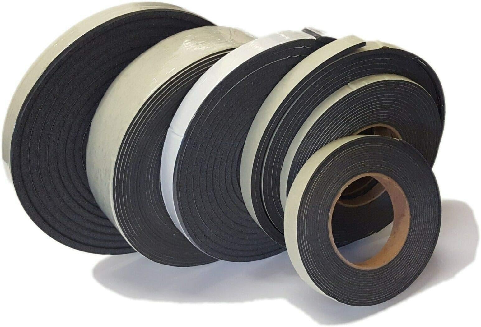 Single Sided Adhesive Foam Tape Closed Cell Draught Excluder Door/Window (Thickness x Width: 3mm x 20mm, Length: 10 Metres)