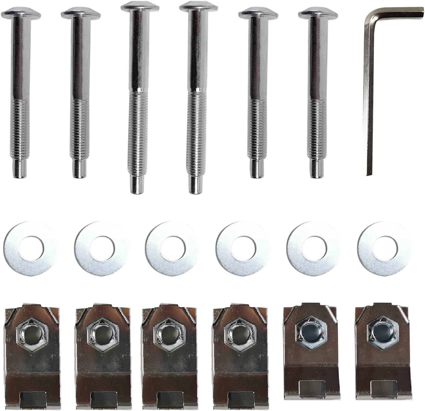 Osakesukar Truck Bed Bolts Mounting Hardware Kit