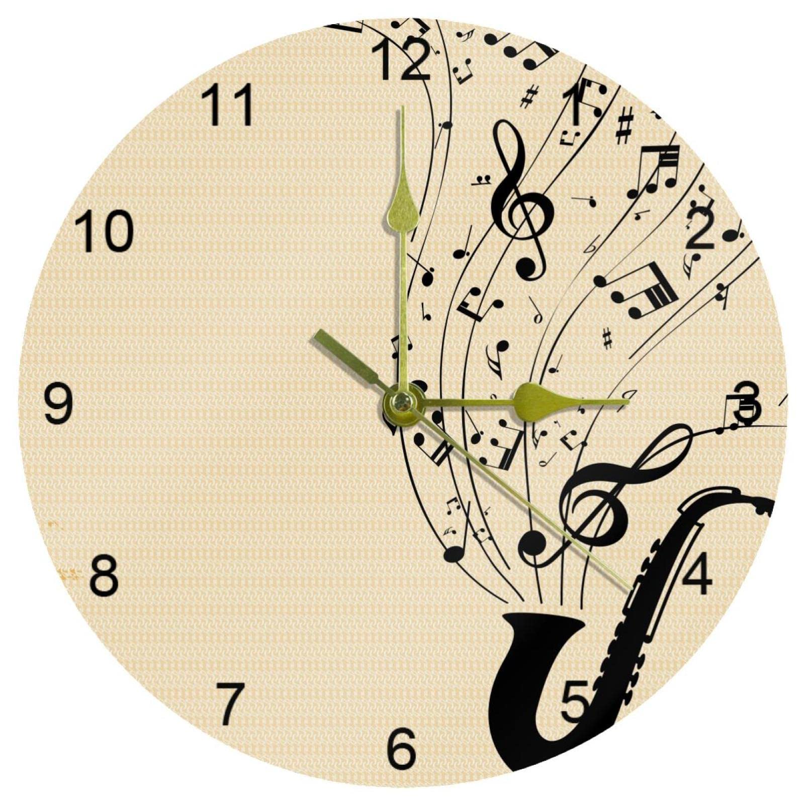 Horloge murale vintage silencieuse pour finir avec le tic-tac