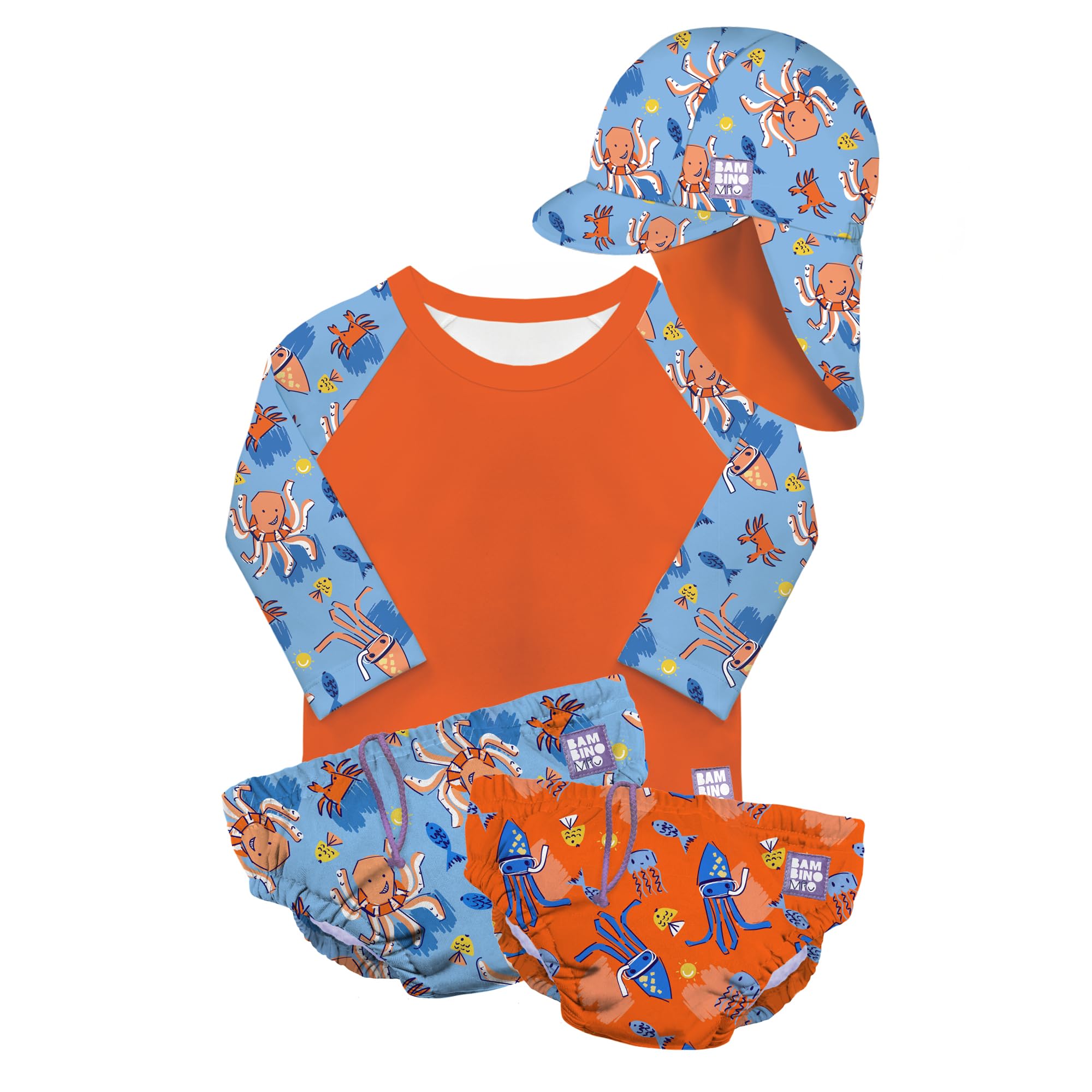 Bambino Mio Ballena Azul Baby & Toddler Swim Nappy Unisex bebé