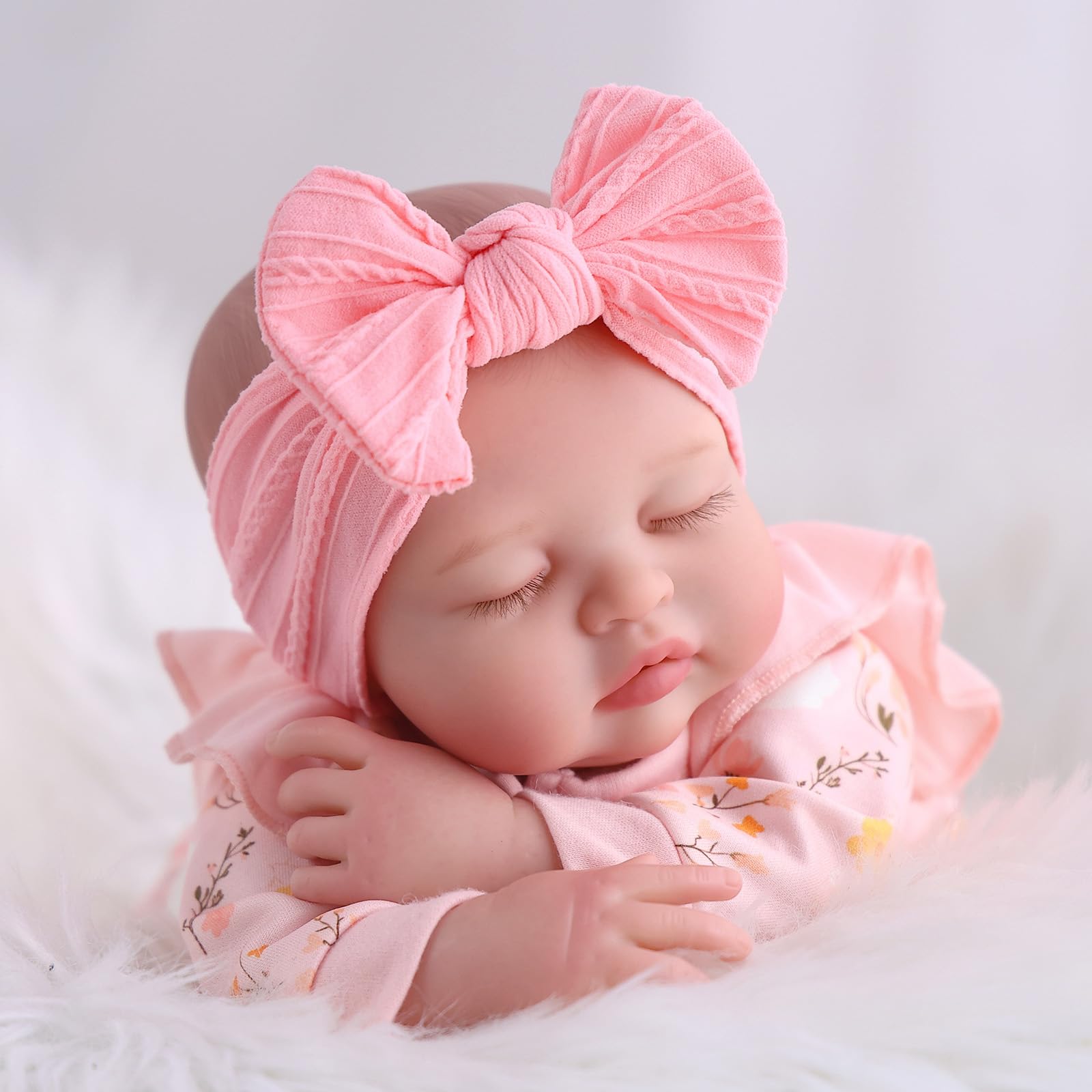 Poupée Bébé, Adorable Poupée Nourrisson Réaliste en Silicone Souple de 12 Pouces pour Réunion de Famille Poupée Garçon