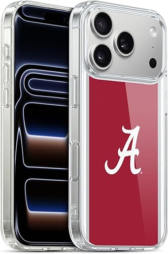 Miniatura 184 de Head Case Designs Funda de gel con logotipo oficial de la Universidad de Alabama UA [protección de grado militar] compatible con Apple iPhone 11