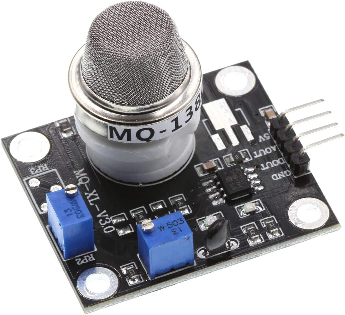 1PCS MQ-138 MQ138 Formaldehyde HCHO Volatile Organic Compounds (VOC) Gas Sensor Module with Alarm Signal Light