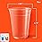 Hefty Party Perfect Clear Plastic Cups, 18 Ounce, 140 Count
