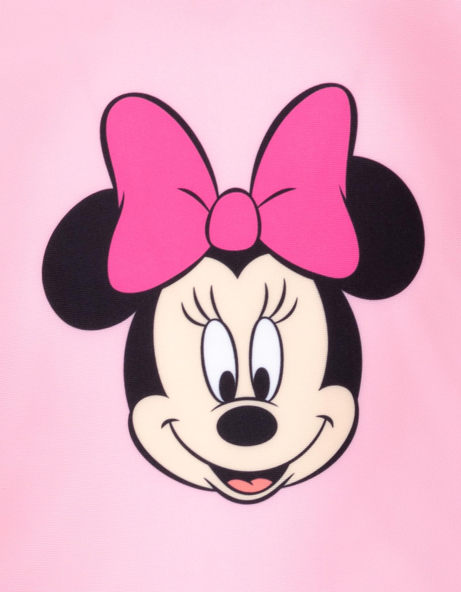 Disney Minnie Mouse kostium kąpielowy z ochroną UPF 50+, rashguard i szorty, zestaw kostiumów kąpielowych dla małych i dużych dzieci