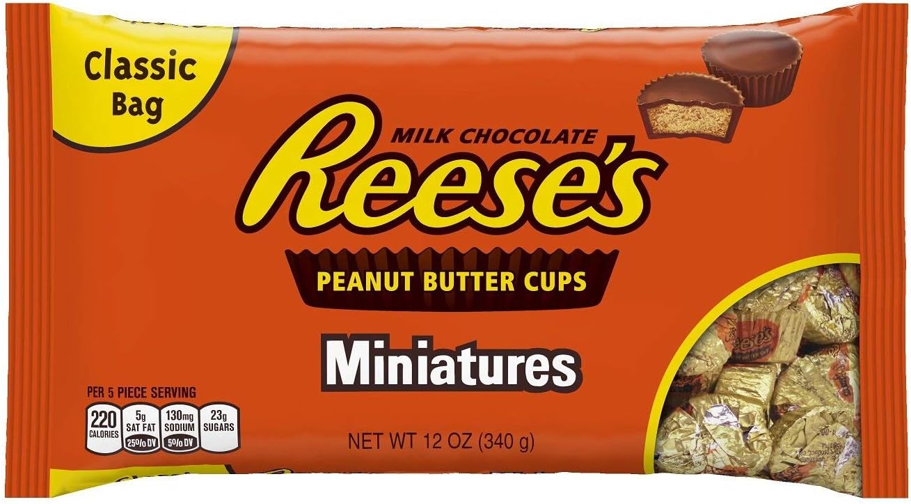 Hershey's Reese's Peanut Butter Cups Miniatures 340g