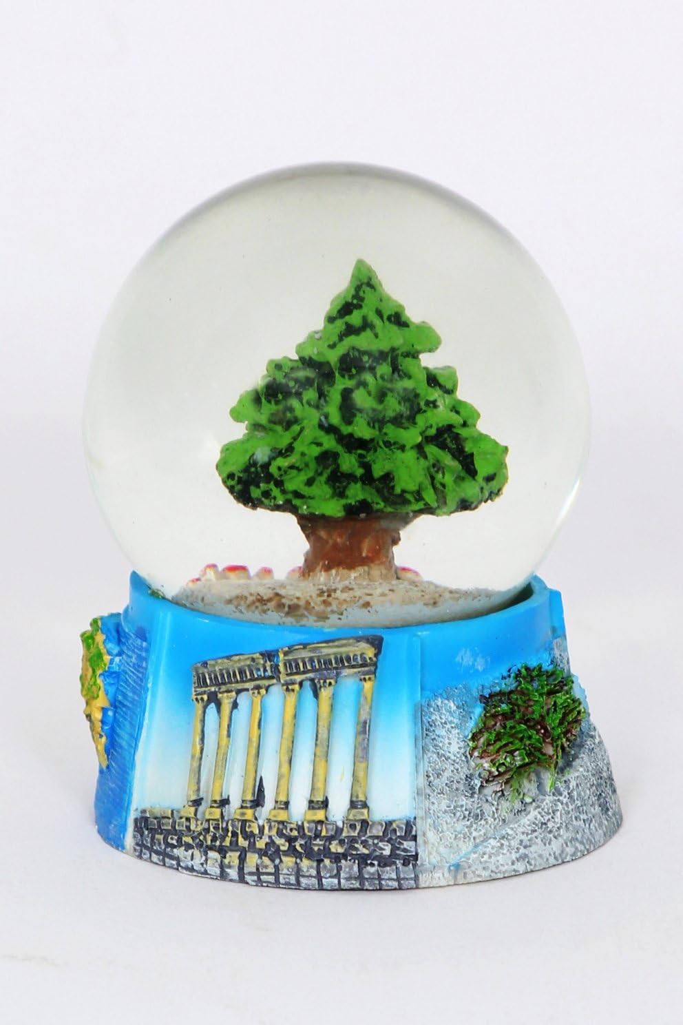 Cedar Tree Snow Globe