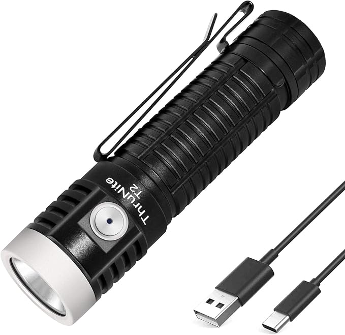 Lampe Torche Tactique ThruNite Archer 2A V3 – LED CREE XP-L, Blanc Froid, Neuve