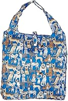 Vista 20 de ECO CHIC Bolsas plegables reutilizables para comestibles, bolsa de compras ligera, reciclada y reutilizable, bolsa plegable impermeable