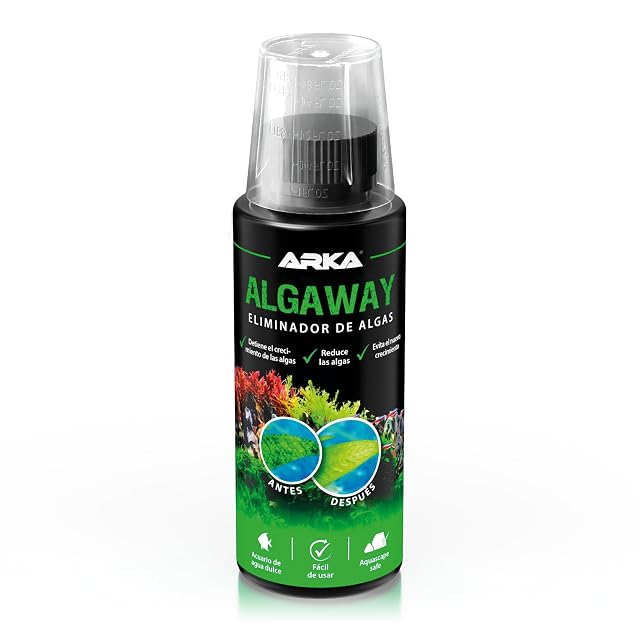 Antialgas Acuario 118 ml - Algaway Sin Cobre Seguro Plantas