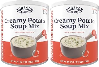 Augason Farms Creamy Potato Soup Mix #10 Can 45 Oz (Pack of 2)