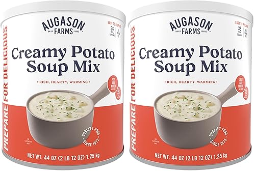 Vista 15 de Augason Farms Lata de mezcla de sopa de brócoli con queso, 54 onzas