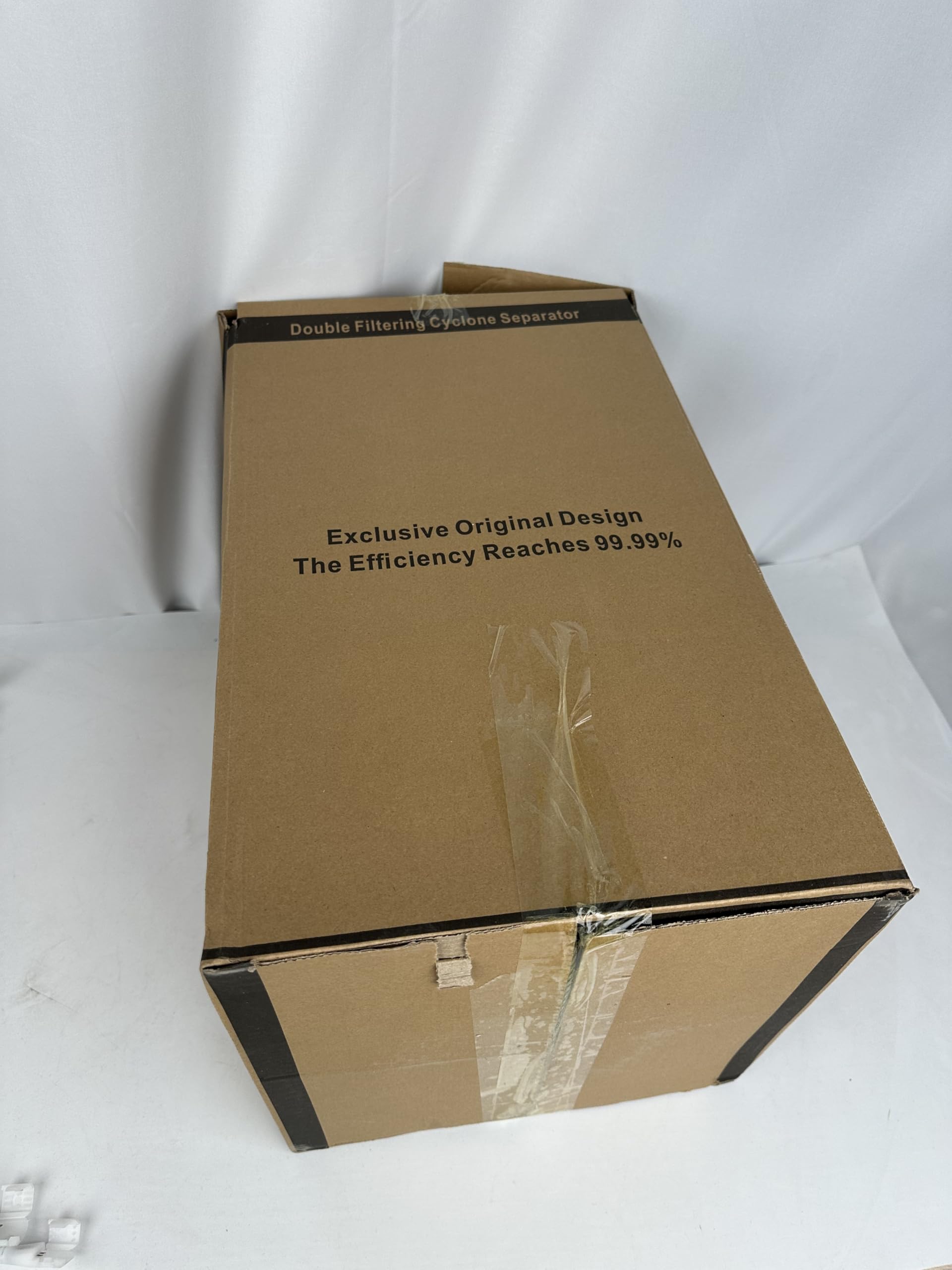 Doppelfilter Zyklon Staubsammler mit Doppelfunktion Eimer, kann an der Wand montiert oder als Eimer mit Rollen verwendet Werden 2 in1 Multifunktionaler Zyklon-Staubsaugerabscheider