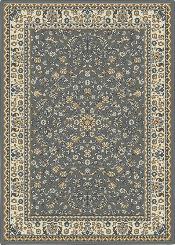 SrS Rugs® Luna Collection, Living Room Rugs, Hallway Runners, with Soft Smooth 8mm Pile. Contemporary Borders Design. 7 Colours, 9 Sizes (Classical Grey, 200 x 290 cm) — image 1