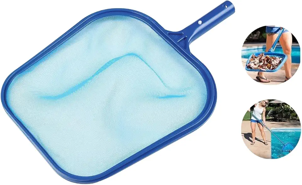 Rede de Limpeza Peneira de Piscina Plástico CORAL COAST Cata Folha Sujeira Limpeza Reforçada Prática