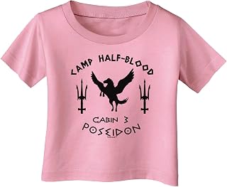 TOOLOUD Cabin 3 Poseidon Camp Half Blood Infant T-Shirt