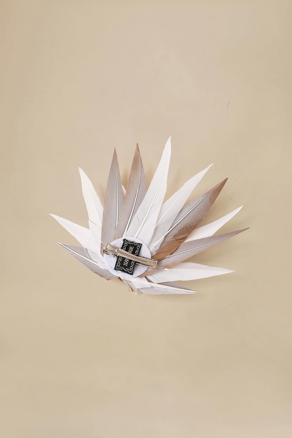 BABEYOND Fascinator Hair Clip for Women - Tea Party 1920s Gatsby Flapper Feather Headpiece Kentucky Derby Headband for Party