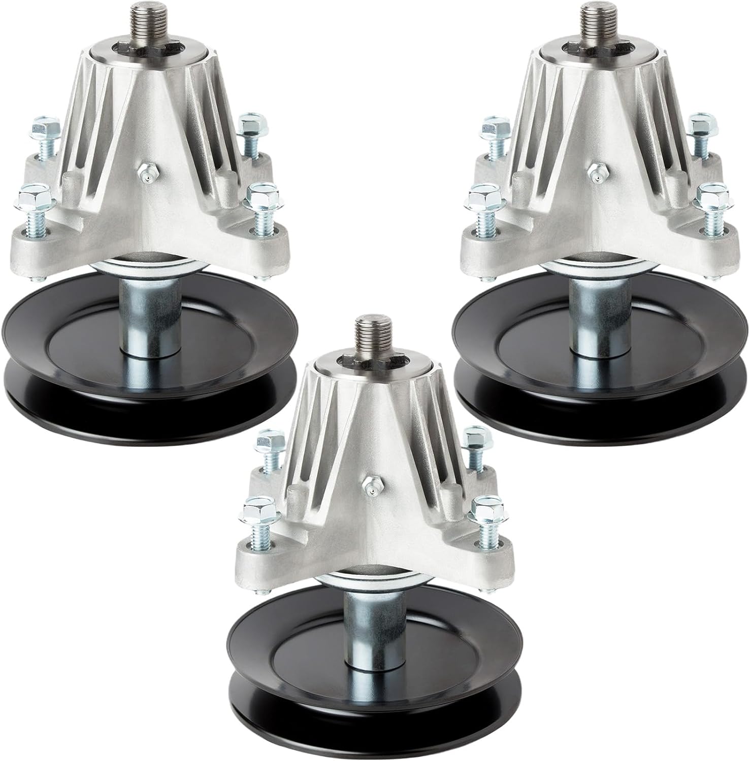 50" Deck Spindle Assembly (618-06980 918-06980) Fits Cub Cad et XT1-GT50 RZT-S50 ZT1-50 RZT-L50 Craftsman Z550 T roy-Bilt Super Mus tang Zero Turn Mower (3 Pack)
