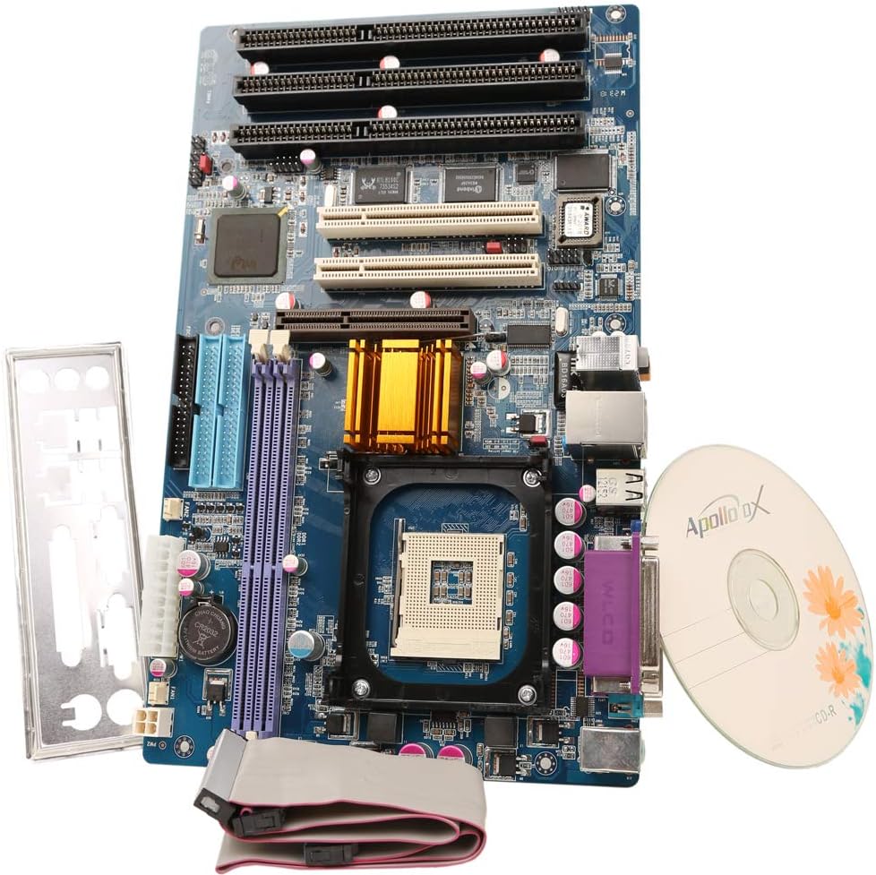 🛒 Crazy Deals SICOMPUTEK PRIME-845A6 Socket 478 3 ISA 2 PCI AGP 2 DDR LTP VGA USB COM Micro ATX Industrial Motherboard with Intel 845GL Chipset for Intel Pentium 4 Celeron Processor up to 2.8Ghz