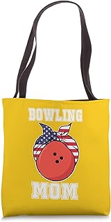 Bowling Teams Jersey Players & Gift for Womens Bowling Mom Tote Bag