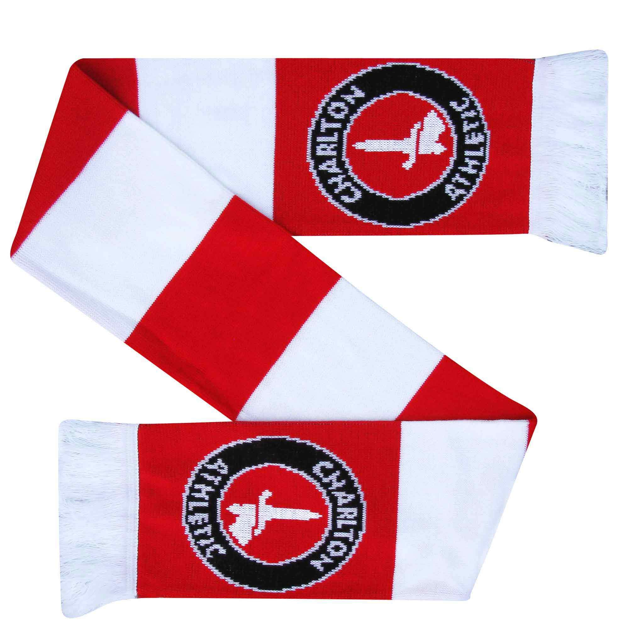Gifts 4 All Unisex Multicolor Charlton Athletic Football Fans Scarf, Red, 145Cm