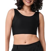 Chest Binder FTM Transgender Binder Trans Breathable Half Ultra-Thin Pullover Breast Binder Bra Tank Top