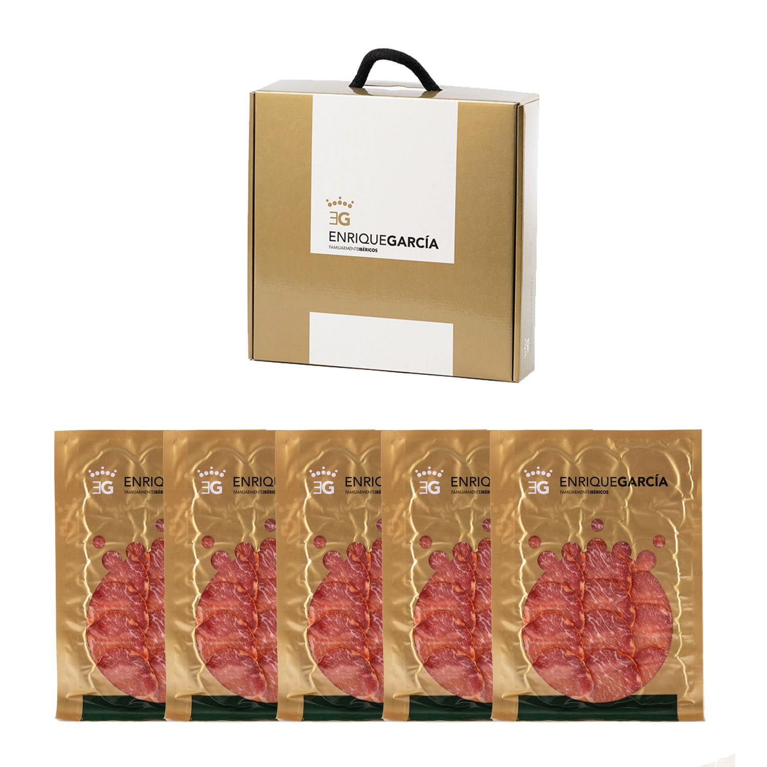 ENRIQUE GARCÍA Lomo Cebo Campo 5 Sobres Envasados Vacío 100 g Aprox.