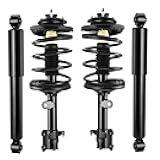 AUTOSAVER88 Front Complete Struts Rear Shocks and Coil Spring Assembly Compatible with 2003-2008 Pilot, 2001 2002 Acura MDX