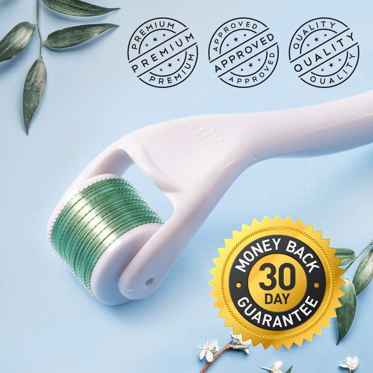 Derma Roller, Cosmetic Needling kit for Face, 0.25mm Microneedle Facial Roller, 540 Needle Face Roller, Microdermabrasion Exfoliating Roller with Storage Case : Beauty & Personal Care