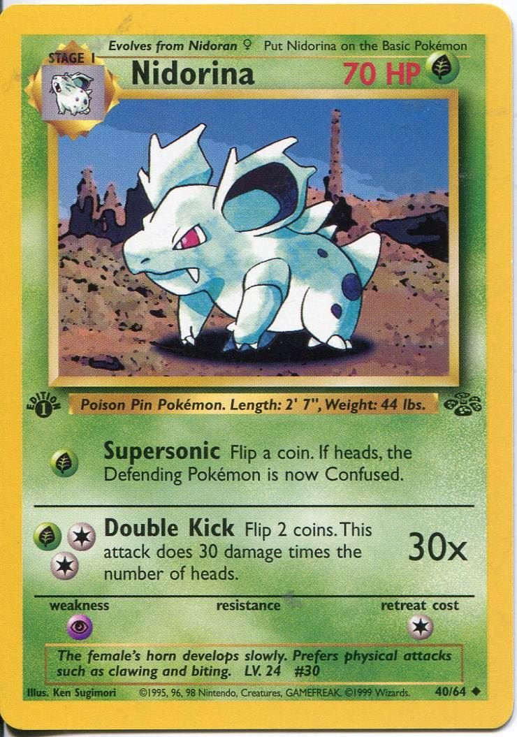 Wizards Of The Coast Pokemon Jungle 1st Edition Uncommon Card | Desertcart  Aruba