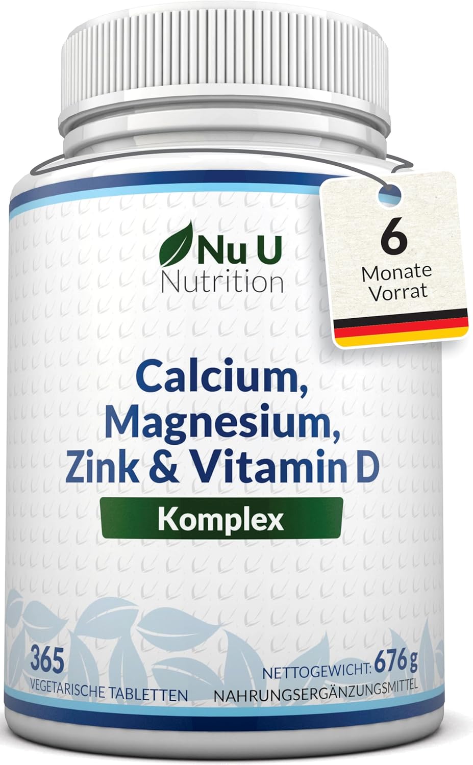 Calcium, Magnesium, Zinc & Vitamin D Supplement | 365 ...